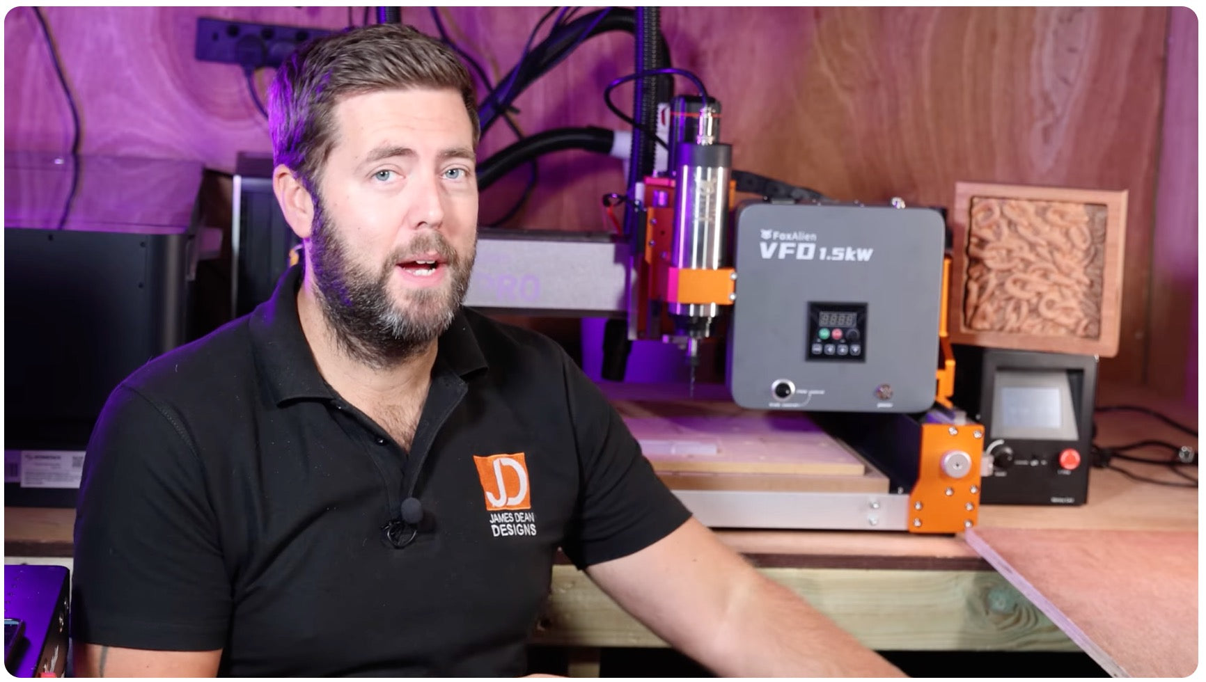 Easiest CNC Upgrade Ever - First look at the FoxAlien 1.5kw Spindle an