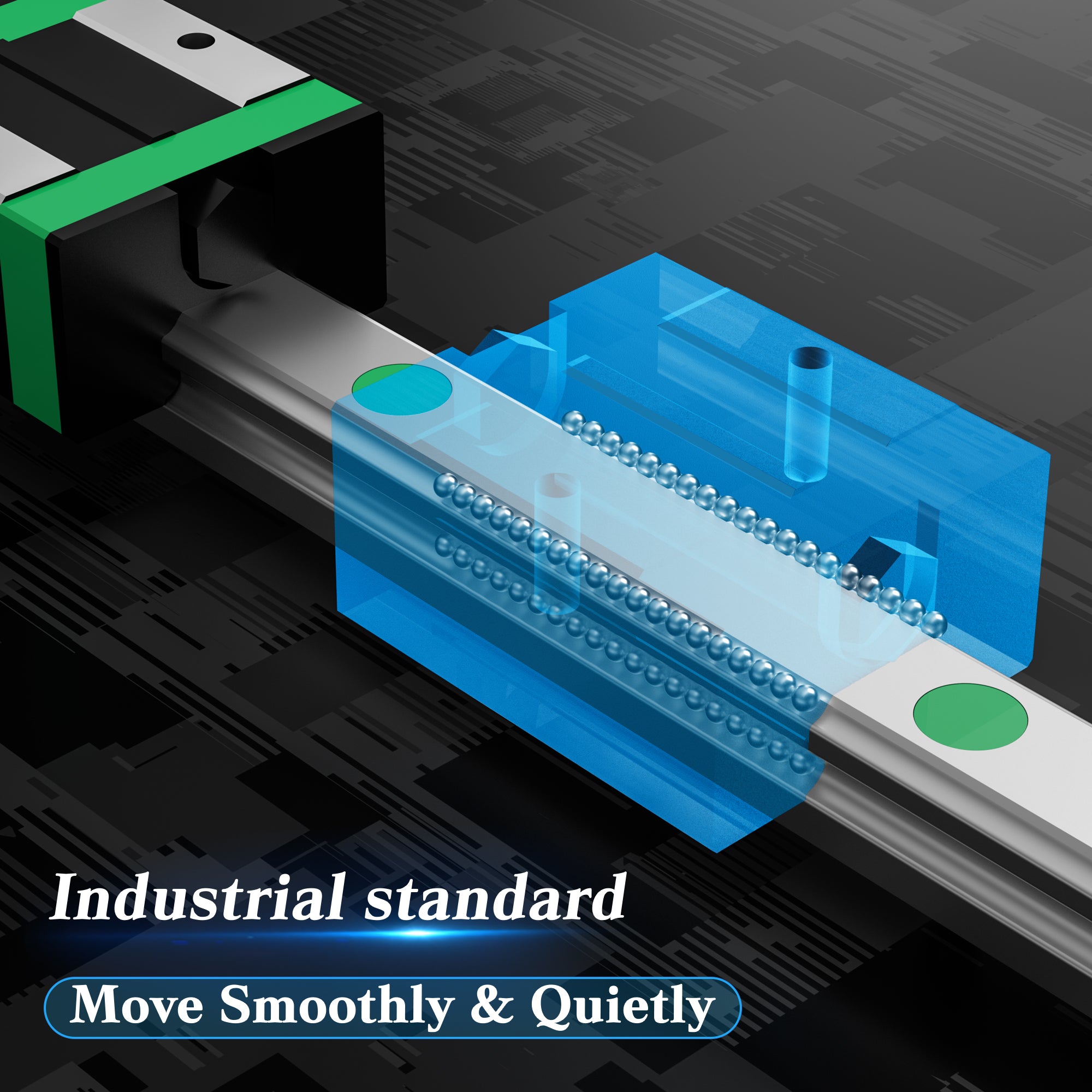 Linear Rails Upgrade Kit for CNC Machine XE-PRO & XE-PRO 8040