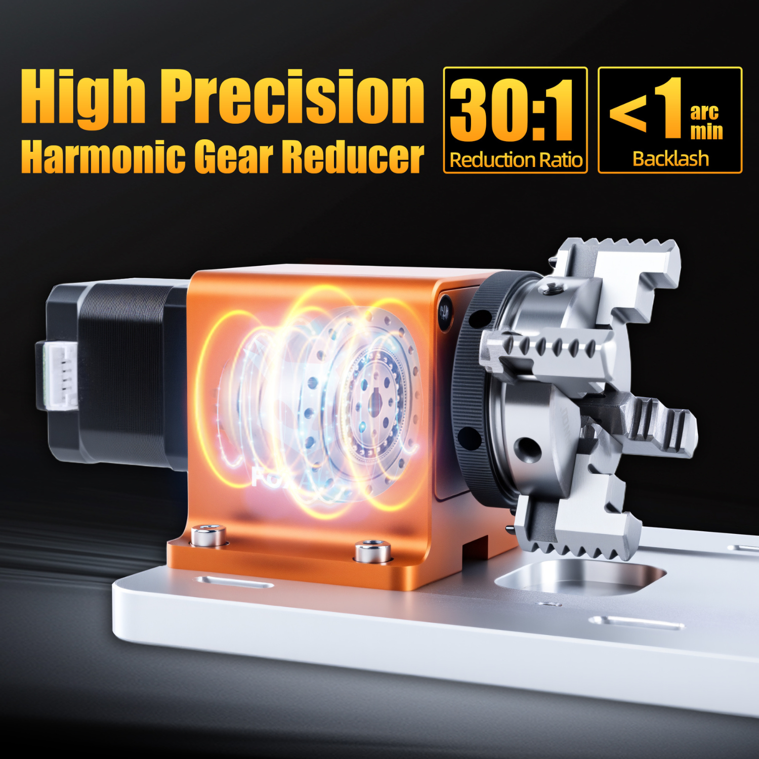 4th Axis CNC Rotary Module Kit for Masuter Pro, Masuter 3 (NEMA17 Vers