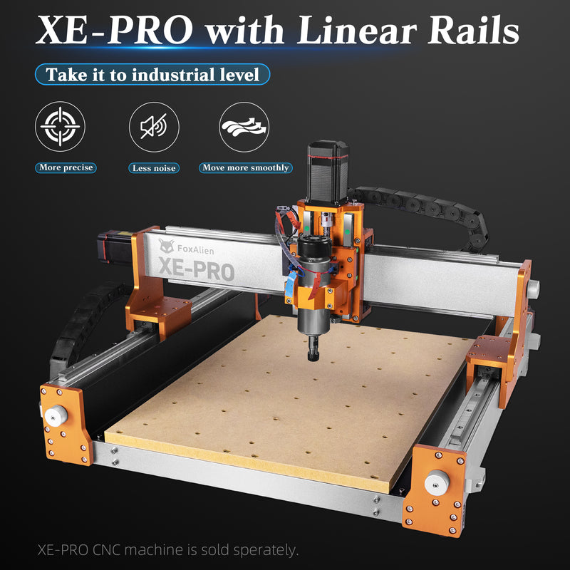 Linear Rails Upgrade Kit for CNC Machine XE-PRO