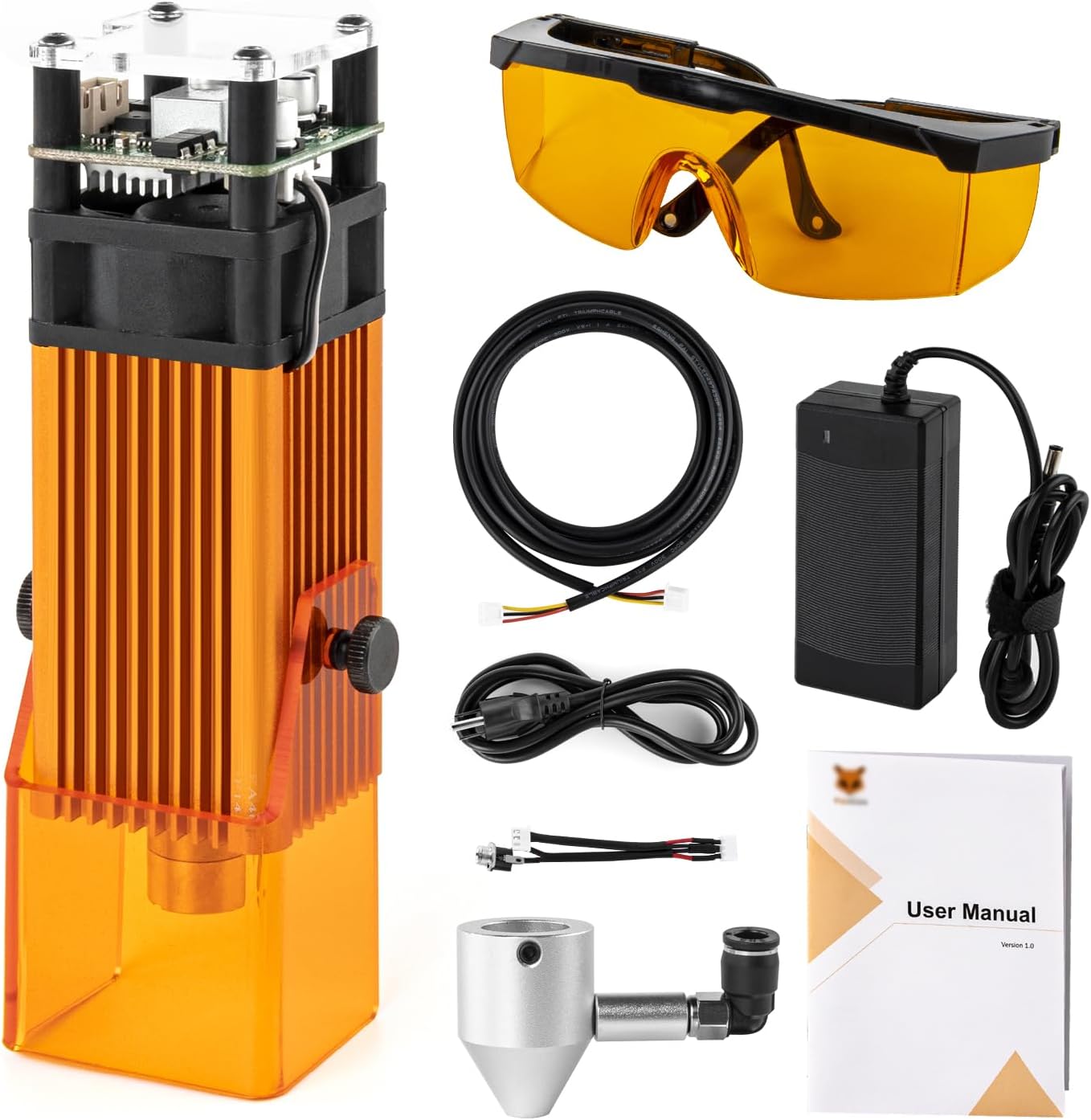 40W Fixed Focus Blue Engraving Module Kit