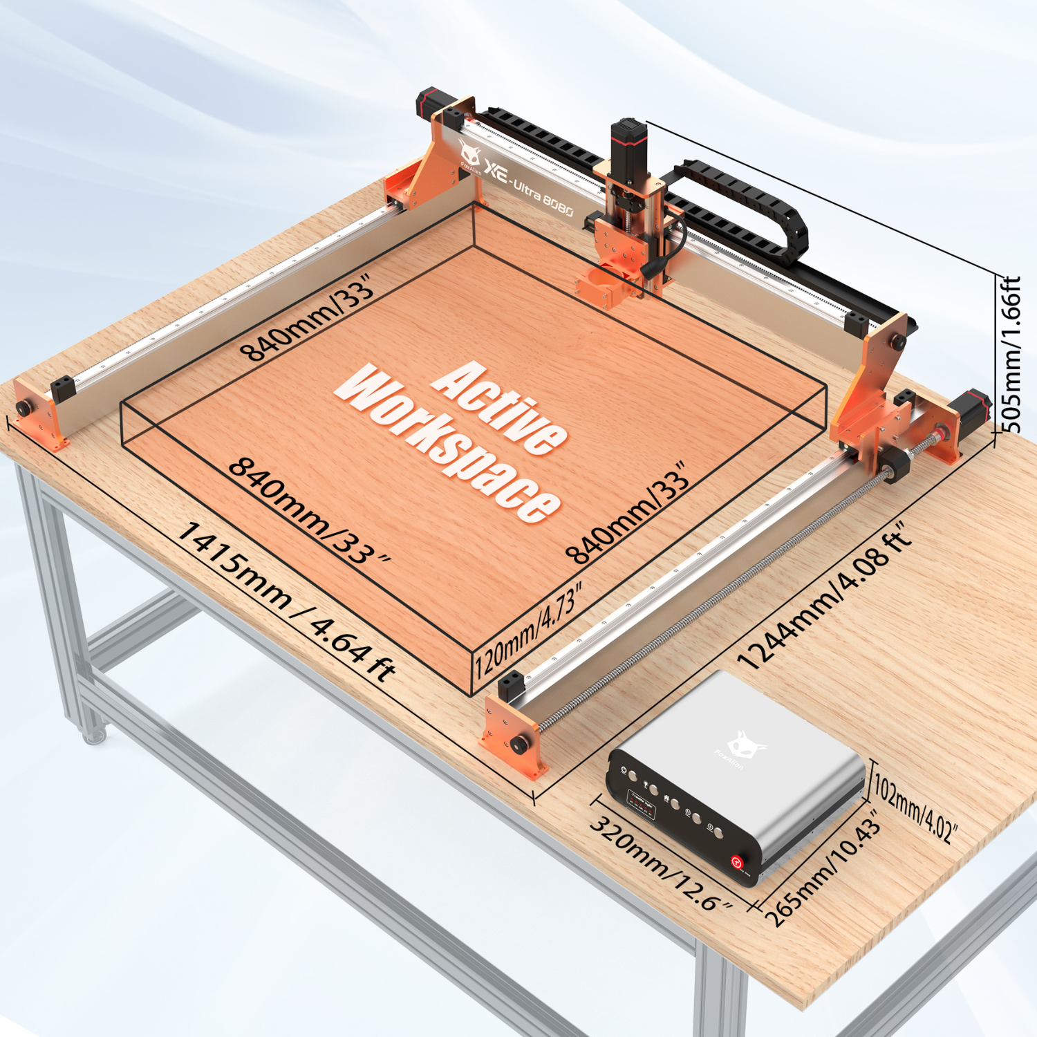 FoxAlien CNC Router Machine