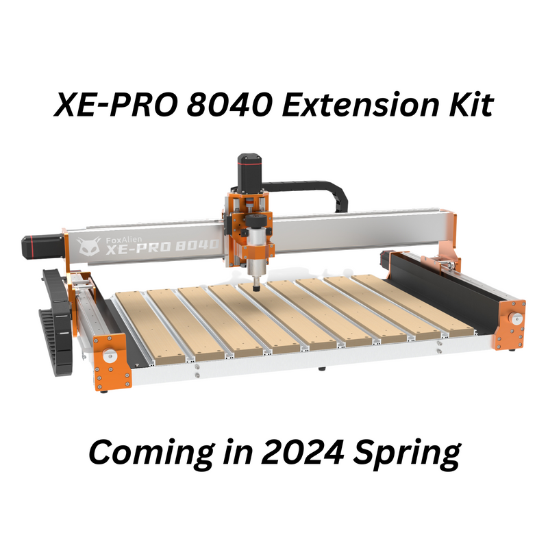CNC Router Machine XE-PRO with XY Linear Rails Upgrade Kit