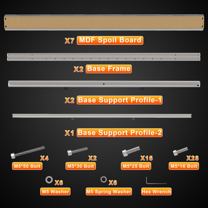 2026 New] XE-Ultra Core MDF Hybrid Spoilboard Base | Not Compatible w