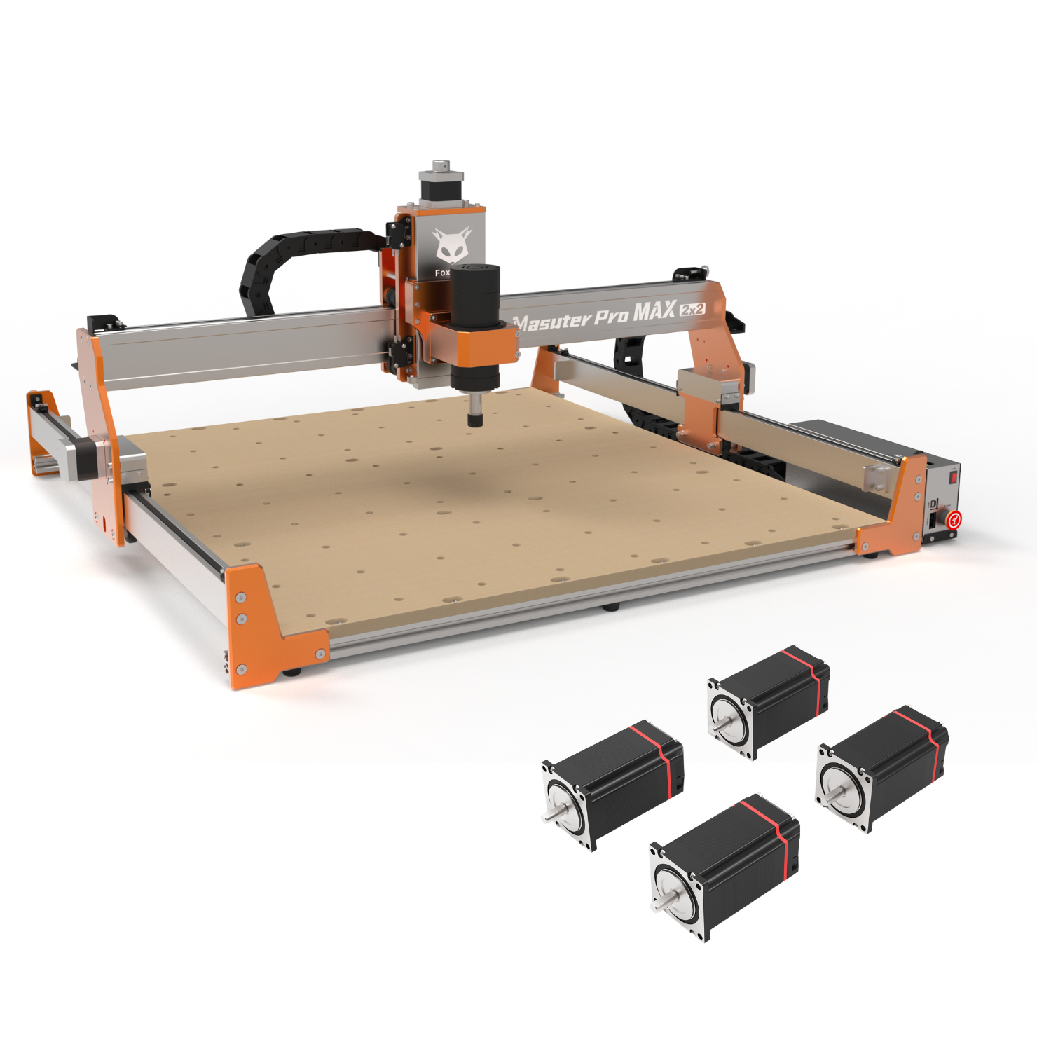 [2026 New] CNC Router Masuter Pro Max with Nema23 Closed Loop Stepper Motor Upgrade Kit