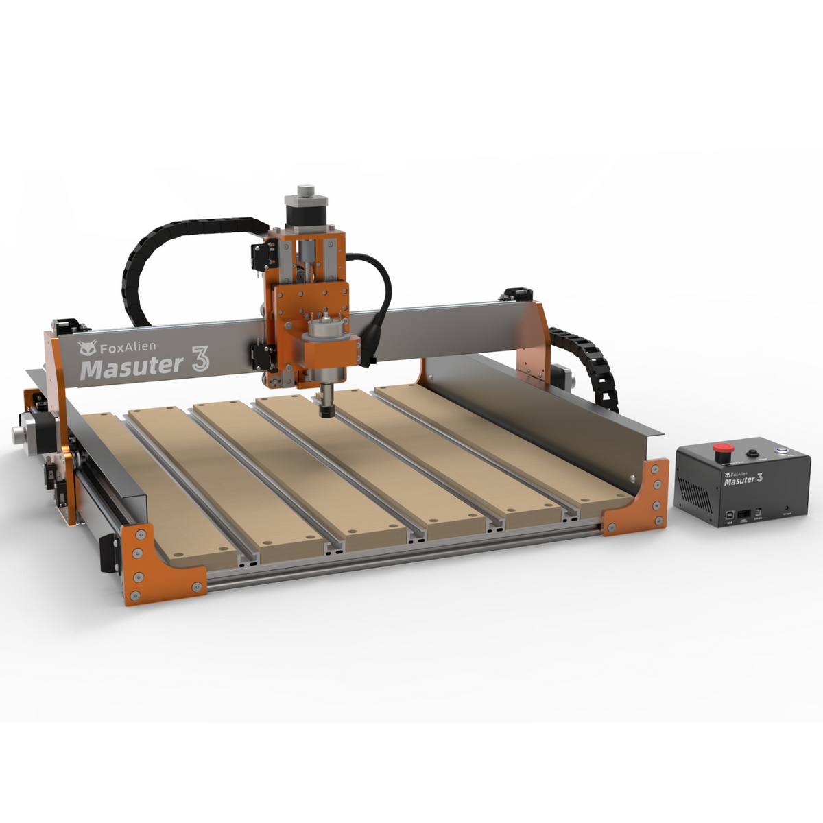 CNC Router Masuter 3 with Hybrid Table Bundle Kit