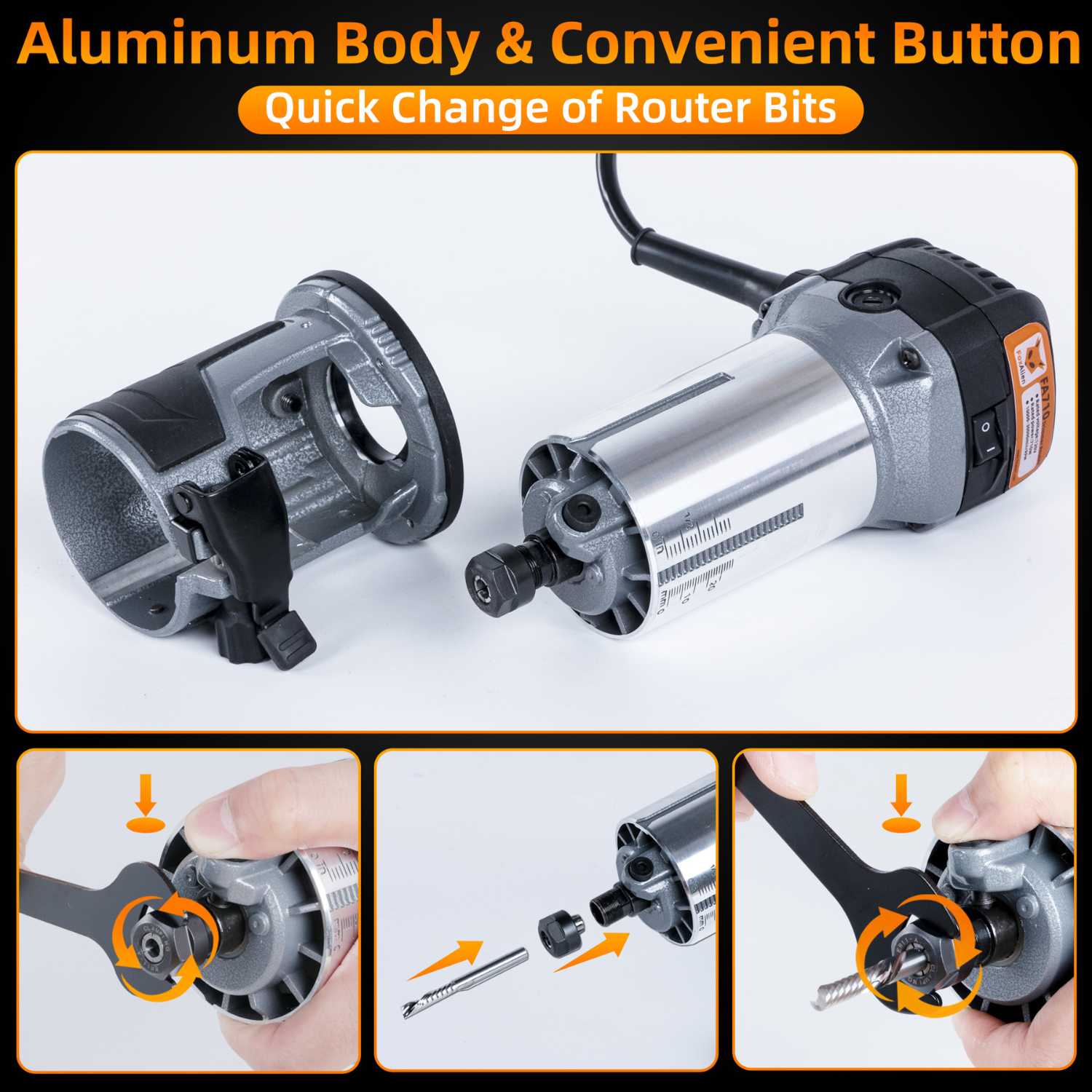 FoxAlien FA710 Trimmer Router
