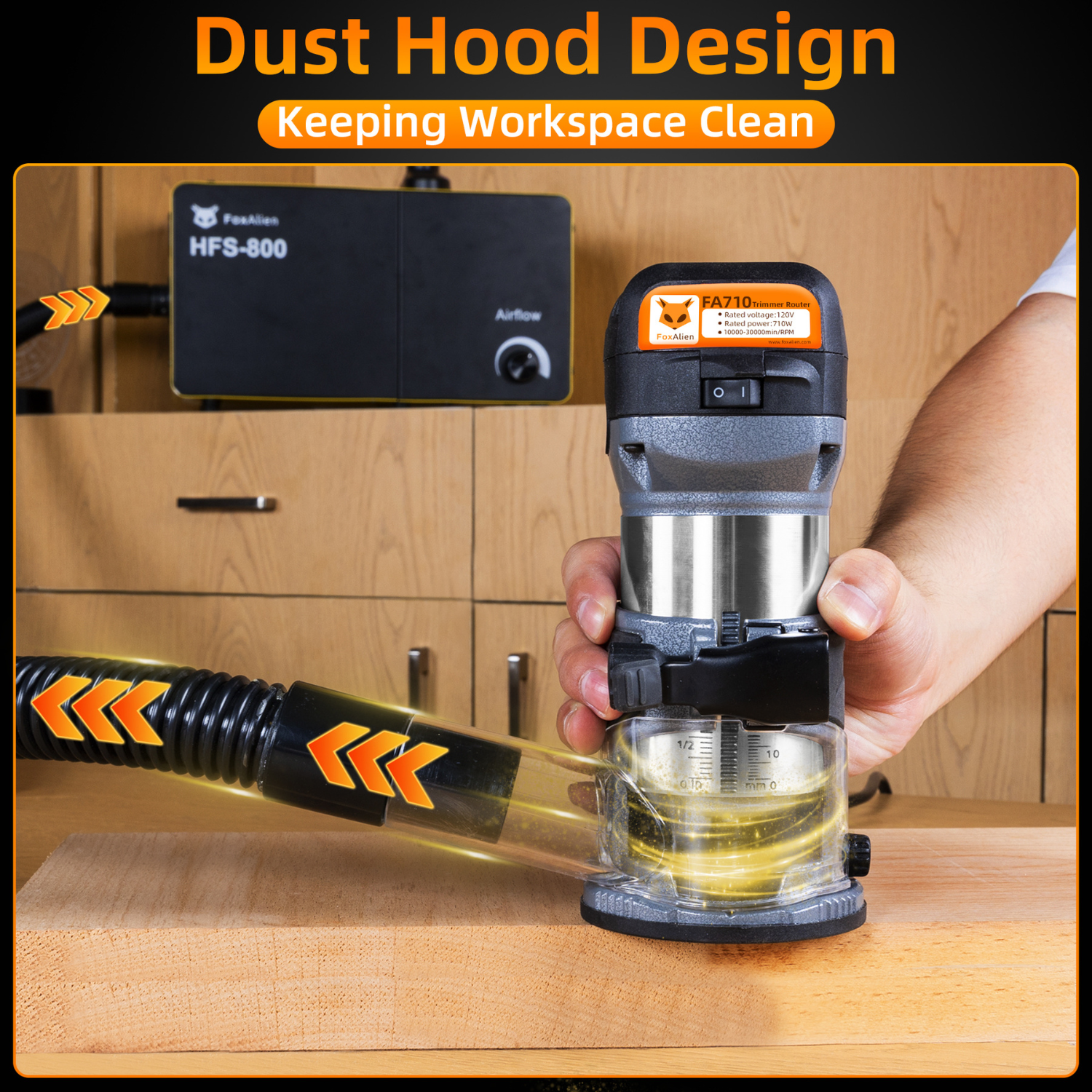 FoxAlien FA710 Trimmer Router