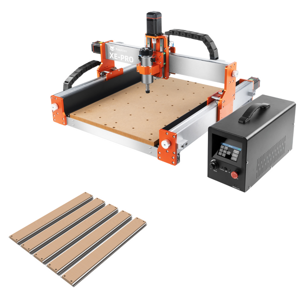 CNC Router Machine XE-PRO with Hybrid Table Bundle Kit – FoxAlien