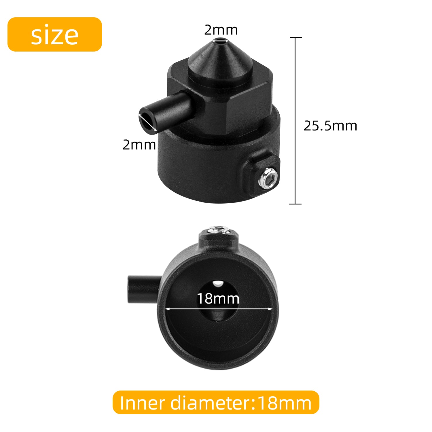 FoxAlien Air Assist Aluminum Nozzle for 20W Laser