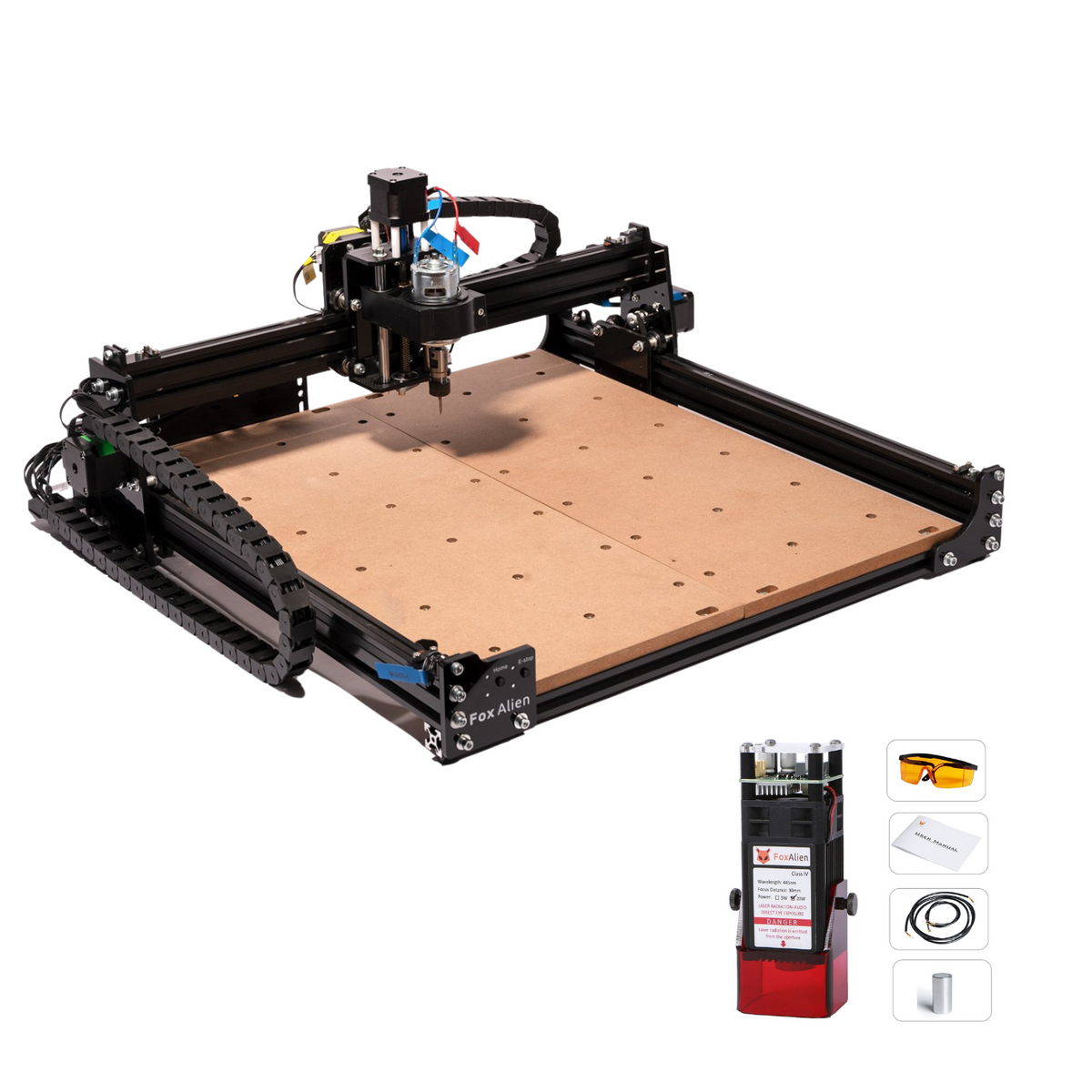 [Discontinued] CNC Router Machine Masuter 20W Laser Bundle Kit