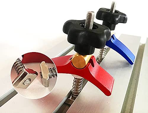 T-track Hold Down Clamps for Hybrid T Slot Table