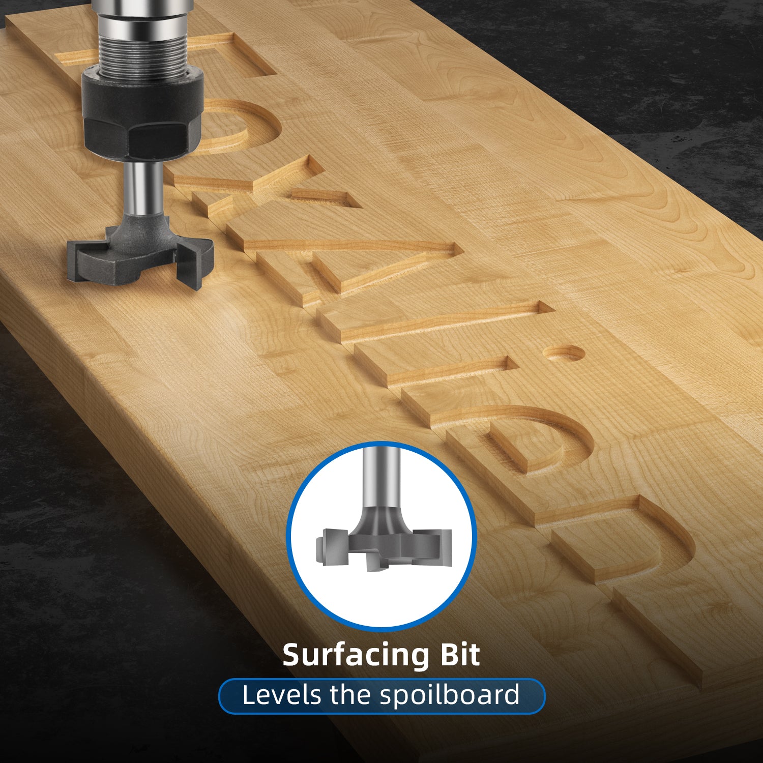 CNC Router Bits Essential Kit | 1/4