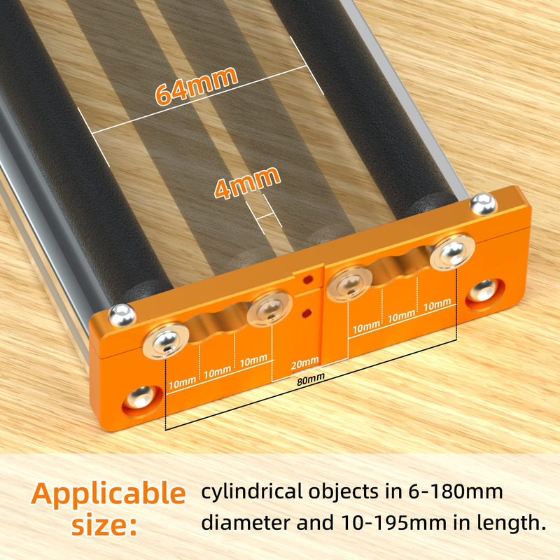 Laser Rotary Roller R42 | Orange