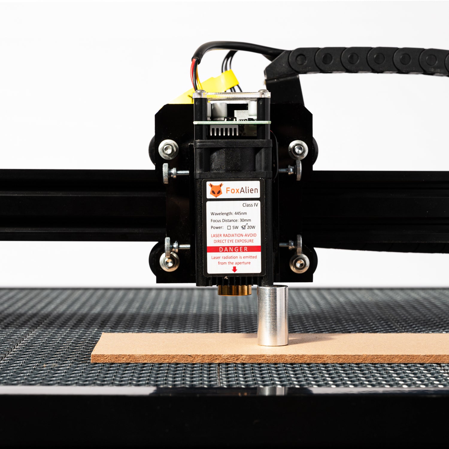 LE-4040 PRO 20W Laser Engraver with Rotary Roller Bundle Kit