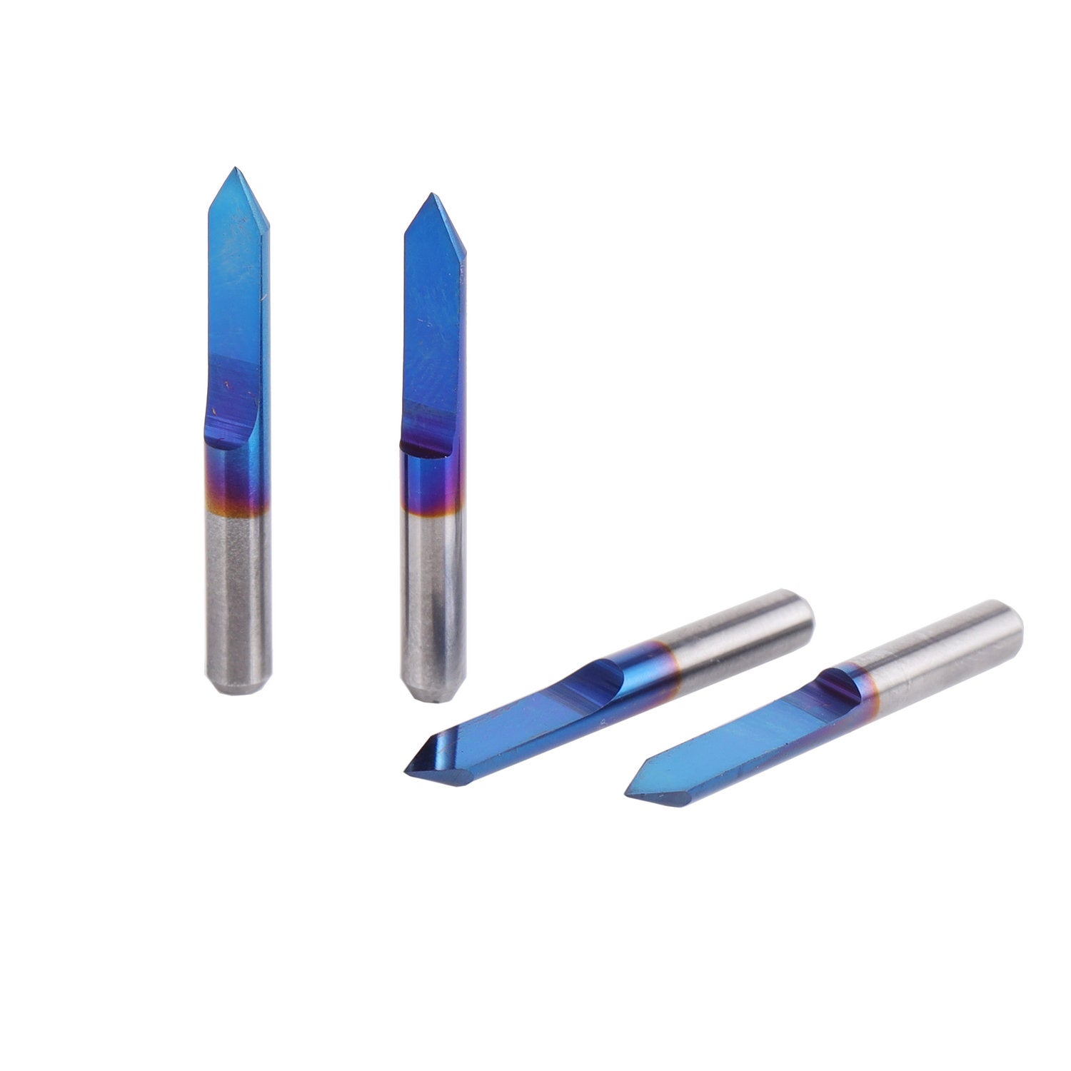 65 Degree Router Bit CNC Router Bits, 60 Degree 0.1mm Tip, 10PCS