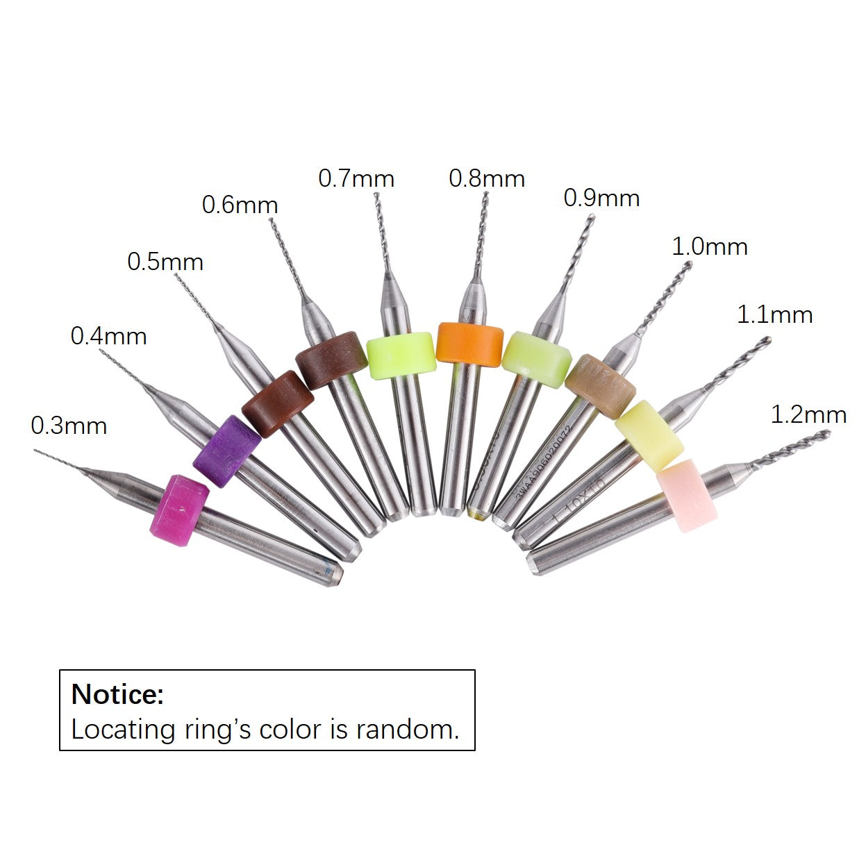PCB Drill Bits Set, 0.3mm-1.2mm, 30pcs-02