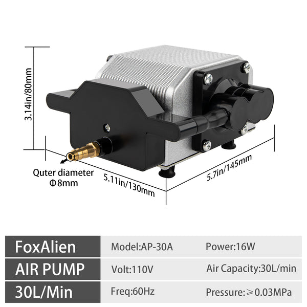 FoxAlien Air Assist Pump AP30A-02