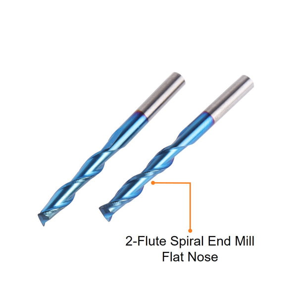 CNC Router Bits, Flat Nose, 3.175mm 2-Flute, 10pcs-02
