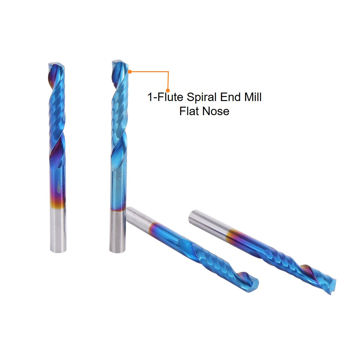 CNC Router Bits, Flat Nose, 3.175mm 1-Flute, 10pcs-02